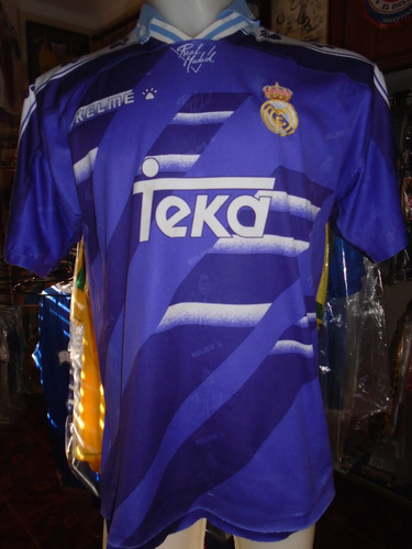 Camiseta Real Madrid España Kelme 1995 1996 Raul 7 Selección