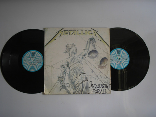 Lp Vinilo Metallica And Justice For All Printed Colombia1988