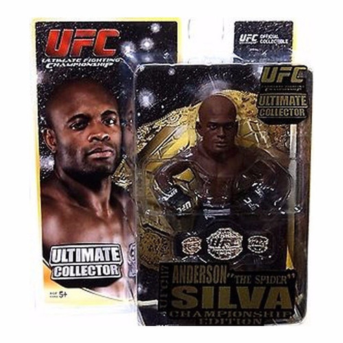 Boneco Ufc Anderson The Spider Silva Championship Edition