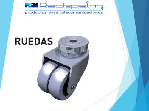 Ruedas P/ Rack X 4 Unidades