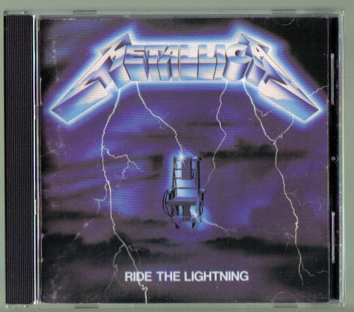 Metallica Ride The Lightning Cd Made In U.s.a. 1989