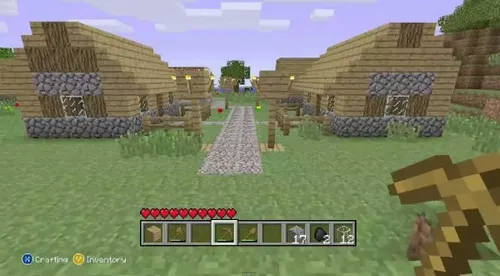 Jogando Minecraft: Xbox 360 Edition DEMO (portugues) 