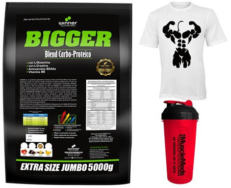 Bigger 100% Original Cuidado Imitaciones+shaker +polo+libro