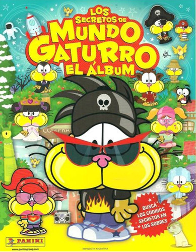 Figuritas Del Album Los Secretos De Mundo Gaturro - Año 2011