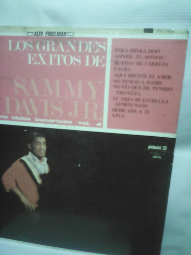 Sammy Davis Jr.. Los Grandes Exitos De. Lp.