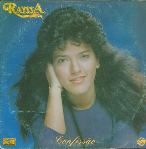 Lp Rayssa  - Confissao - Gravadora Som E Louvores 1995