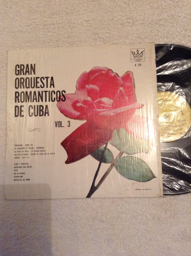 Lp Gran Orquesta Romanticos De Cuba
