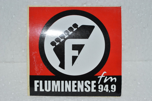 Adesivo Radio Fluminense Fm Rj Rock