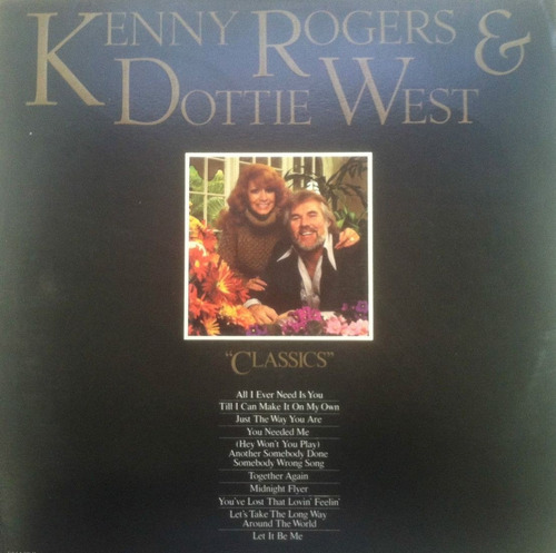 Kenny Rogers & Dottie West Classics Country Import Lp Pvl