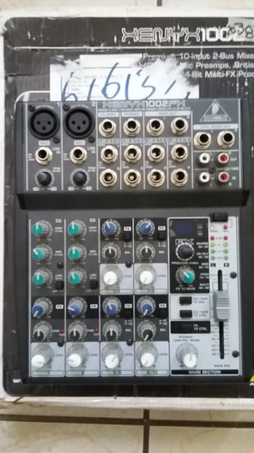 Behringer Xenyx 1002fx Mezcladora 12 Canalec C Efectos Y Usb