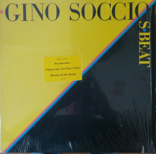 Vinilo Gino Soccio S Beat Lp