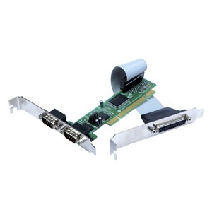 Placa Pci Serial Paralela Multiserial 2 Rs232 1 Db25