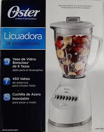 Licuadora oster online de 14 velocidades