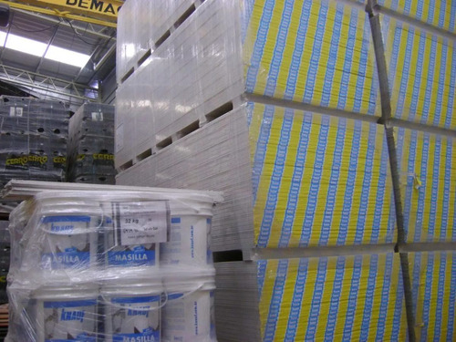 Imagen 5 de 6 de Placa De Yeso 10mm X1.20 X2.40mt