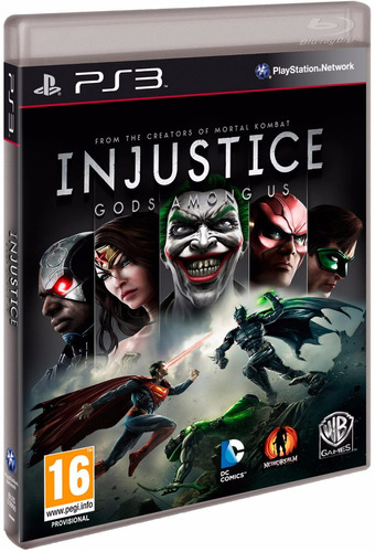 Injustice Gods Among Us Para Ps3 Nuevo Sellado Juego Fisico