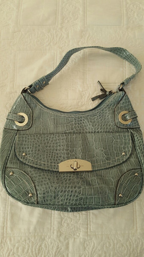 Off!! Bolso Rosetti Patente Azul Mujer Dama Nuevo Original