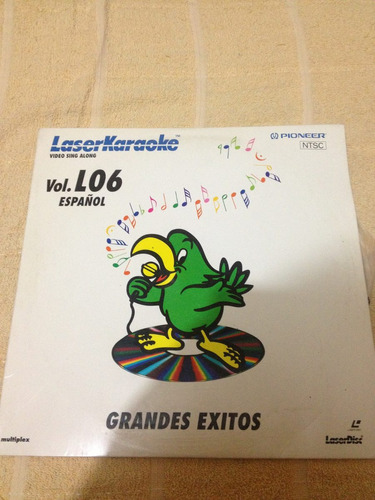 Laser Disc Karaoke Vol.6 Importado De Japón