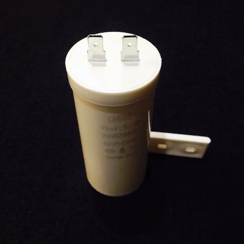 Capacitor 45 Uf Mfd Con Pata Para Lavadora 250v Envio Gratis