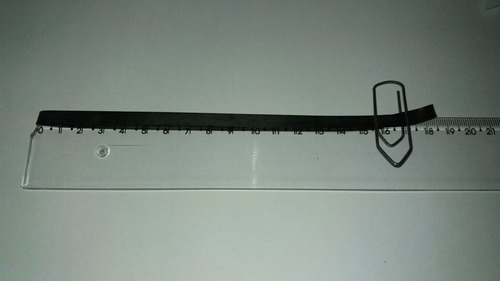 Correia 18,5 Cm. X 6,0 Mm Serve Varios Vinil Dek Vhs Etc..