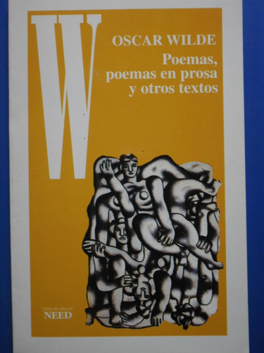 Poemas, Poemas En Prosa, Textos (como Nuevo) Oscar Wilde