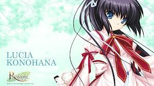 Lucia Konohana Rewrite Furyu Con Base De Soporte Wyc