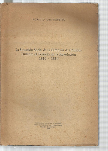 Pianetto Campaña De Córdoba El Período De La Revoluc