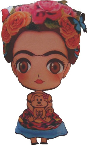 40 Llaveros Frida Kahlo Personalizados Souvenir Muñeca