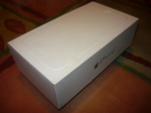 Caja De iPhone 6 Space Gray 16gb Con Sacachip,stickers,etc