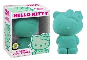 Funko Pop Green Hello Kitty Flocked Edición Especial Figure