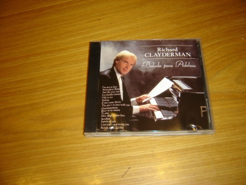 Richard Clayderman Balada Para Adelina Cd Rare Piano