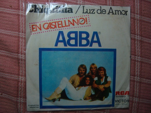 Disco Simple Rca Abba Luz De Amor Castellano Chiquitita