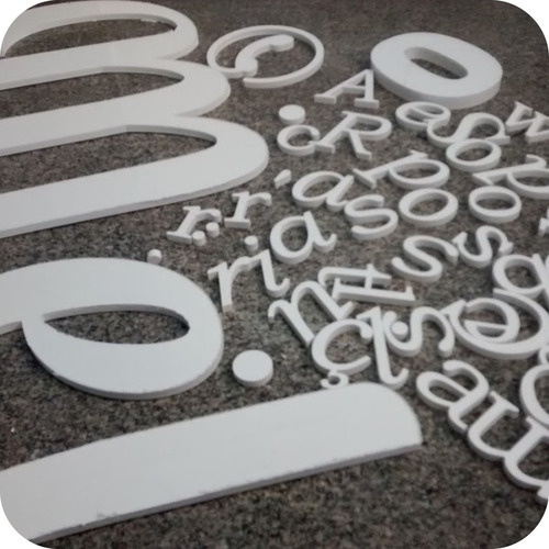 Letras Para Fachada Em Pvc Expandido De 10mm