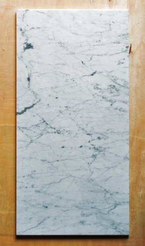 Imagen 1 de 10 de Mármol Carrara Lustrado 61x30.5, Marmeta - Forma Y Diseño
