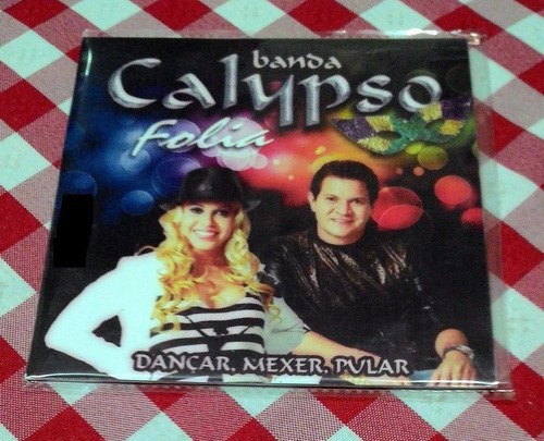 Cd Banda Calypso Folia Dançar, Mexer, Pular Capa Papelão