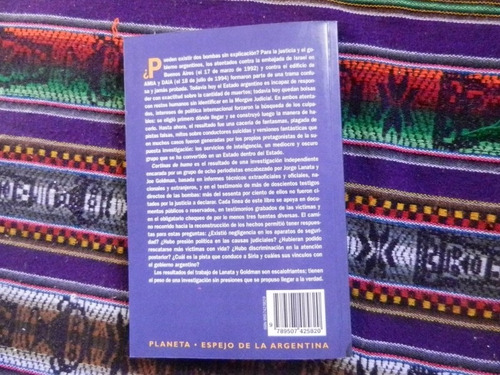 Jorge Lanata Joe Goldman Cortinas De Humo Amia Israel Nuevo
