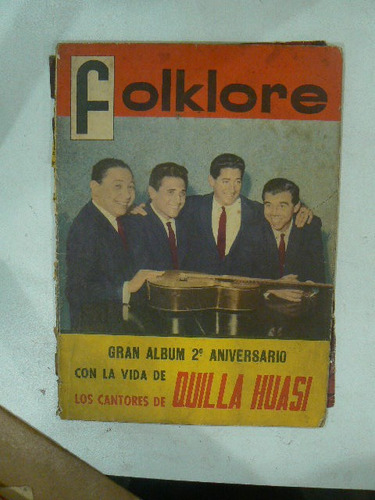 Revista Folklore 2do Aniversario Los Cantores Quilla Huasi