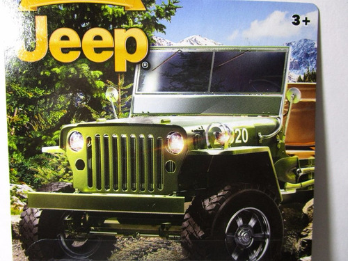 Jeep Campero Escala Miniatura De Coleccion 
