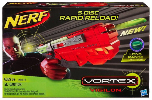Nerf Pistola Lanza Discos Vortex Vigilon 32215