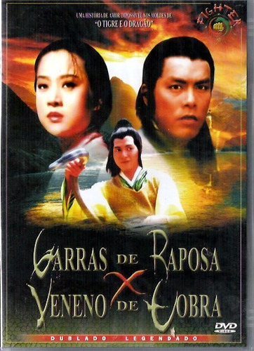 Dvd - Garras De Raposa X Veneno De Cobra - Carter Wong