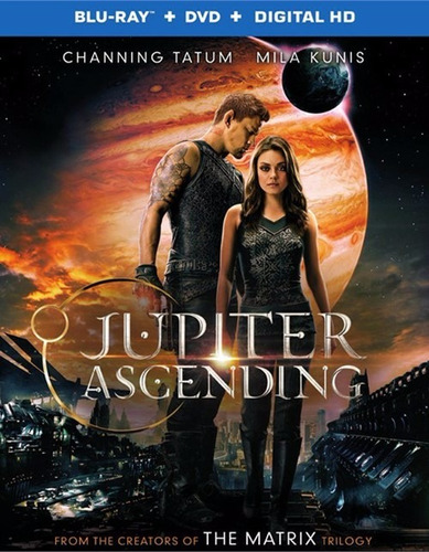 Blu-ray + Dvd -- Jupiter Ascending