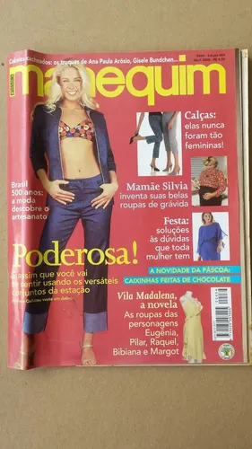 Magazine De Mode Manequim Juillet 2000 - Numéro 487, Grands Créateurs, Occasion