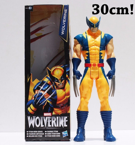 Boneco Wolverine X-men Marvel 30cm - Pronta Entrega