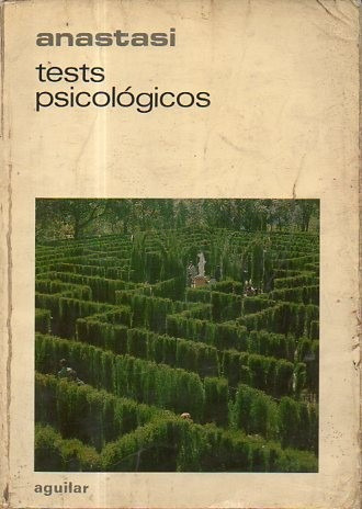 Tests Psicologicos-anne Anastasi-ed Aguilar Libreria Merlin