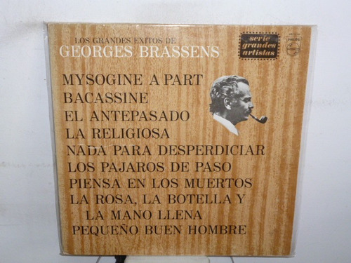 Brassens Grandes Exitos Vinilo Argentino