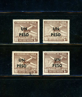 Sobrecarga $ 25 Sello Clip. Isla De Pascua Sellos De Chile Sobrecarga $ 25 Sello Clip. Isla De Pascua Sellos De Chile