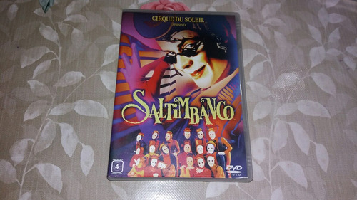 Dvd Cirque Du Soleil Saltimbanco Original