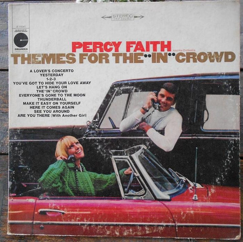 Percy Faith Themes For The In Crowd Lp Limited Usa 8 Puntos