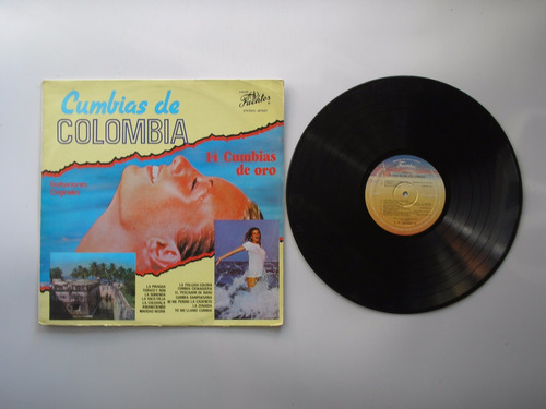 Lp Vinilo Cumbias De Colombia 14 Cumbias De Oro 1988