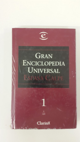 Libro Gran Enciclopedia Espasa Calpe Clarin Tomo 1