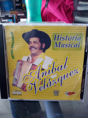 Cd Anibal Velasquez Éxitos Historia Musical Yuriko 2004